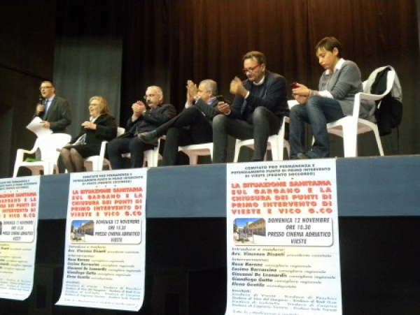 Vieste SANITA, PER IL FUTURO DEI PPI DI VIESTE E VICO SI CHIEDONO FATTI CONCRETI