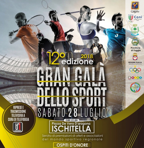 Verso la 12° edizione del Galà dello Sport in programma il 28 luglio ad Ischitella