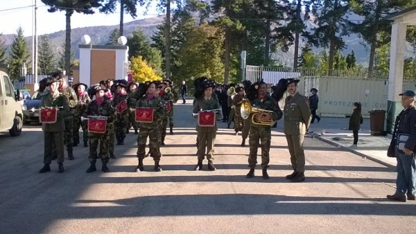 Amatrice/ Anche i Bersaglieri viestani per la commemorazione di Padre Minozzi