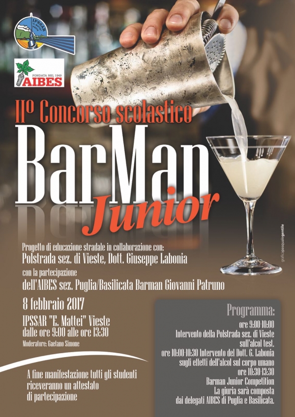 A Vieste un Concorso Barman Junior
