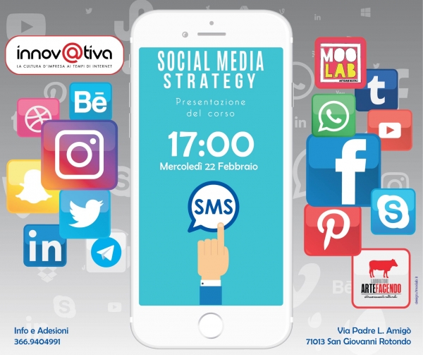 S. Giovanni Rotondo/ Presentazione corso social media strategy.