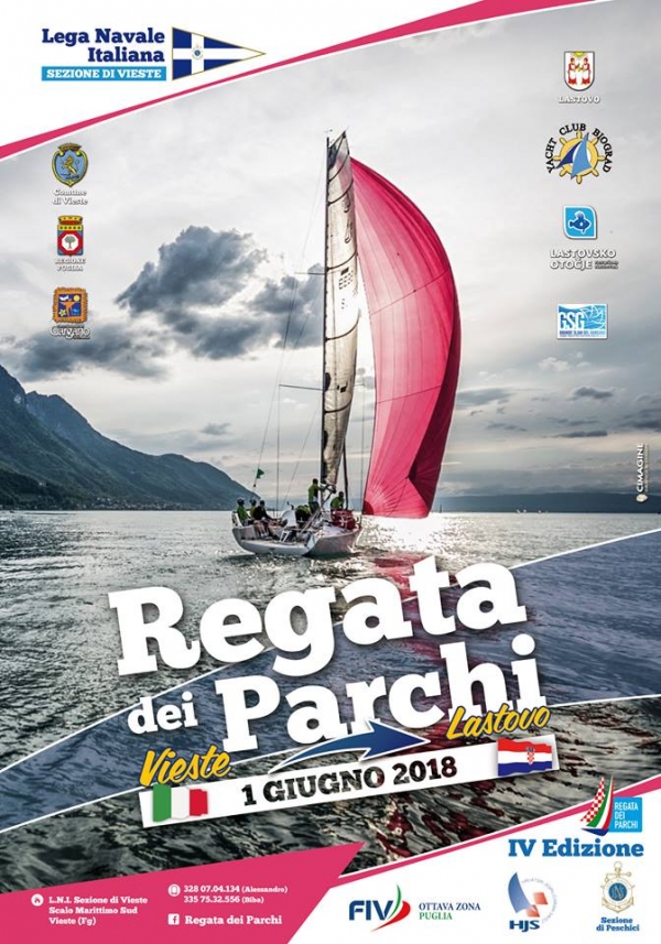 Quasi tutto pronto per l'edizione 2018 della Regata dei Parchi - Trofeo Gargano Mare.