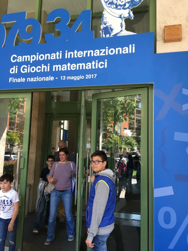Milano/ Il viestano Damiano Ragni ancora in finale ai GIOCHI MATEMATICI