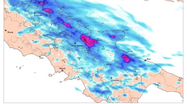 Allerta per rischio idrogeologico e meteorologico per eventi meteo avversi nel Comune di Vieste.