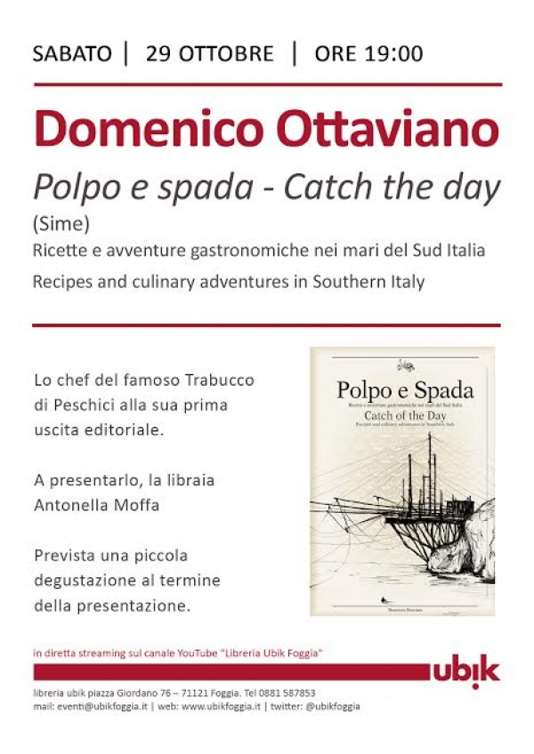 Foggia/ Le ricette di Ottaviano presentate alla Ubik