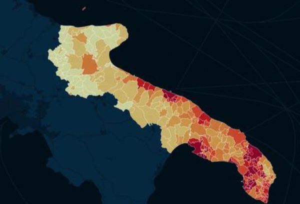 Politecnico Bari/ Studio uso suolo Puglia. Rapporto inedito presentato a Milano, consumo  sull'8-9%