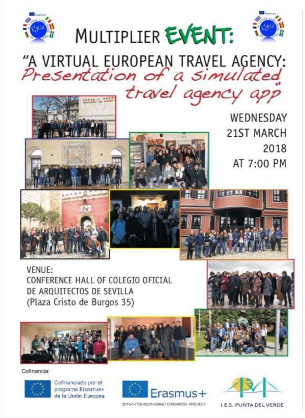 Vieste/Erasmus-Fazzini a Siviglia per la creazione di una travel agency app.