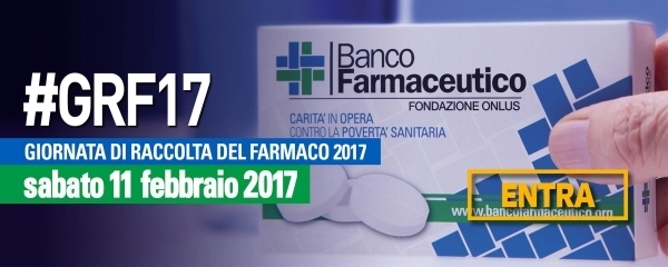 Sabato anche sul Gargano la XXVII Giornata della RACCOLTA DEL FARMACO. Sar possibile acquistare farmaci da donare al Banco Farmaceutico che li offrir ai bisognosi della nostra provincia.