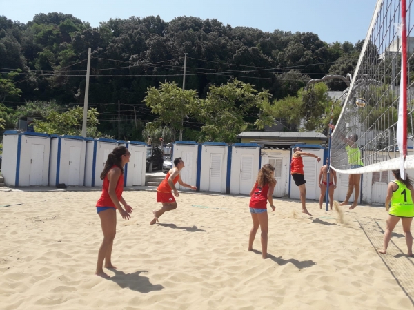 Atletico Vico: lo spettacolo del Sand Volley in riva al mare