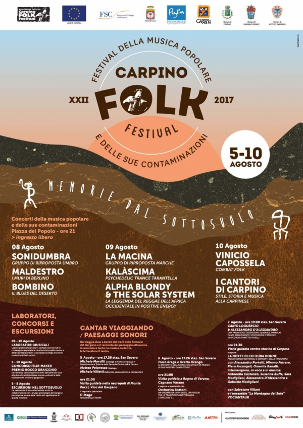 Carpino Folk Festival/ Oggi la giornata dedicata a Matteo Fusilli