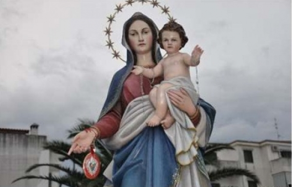 Vieste/ Festa in _nore della Madonna del Rosario 8 ottobre 2017 alla Parrocchia Gesù Buon Pastore