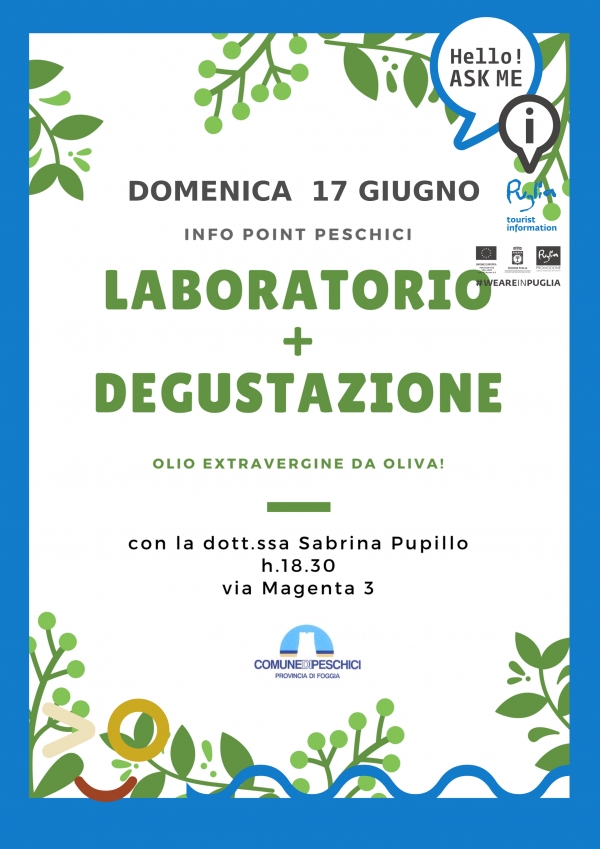 Ripartono i laboratori allInfo Point del Comune di Peschici