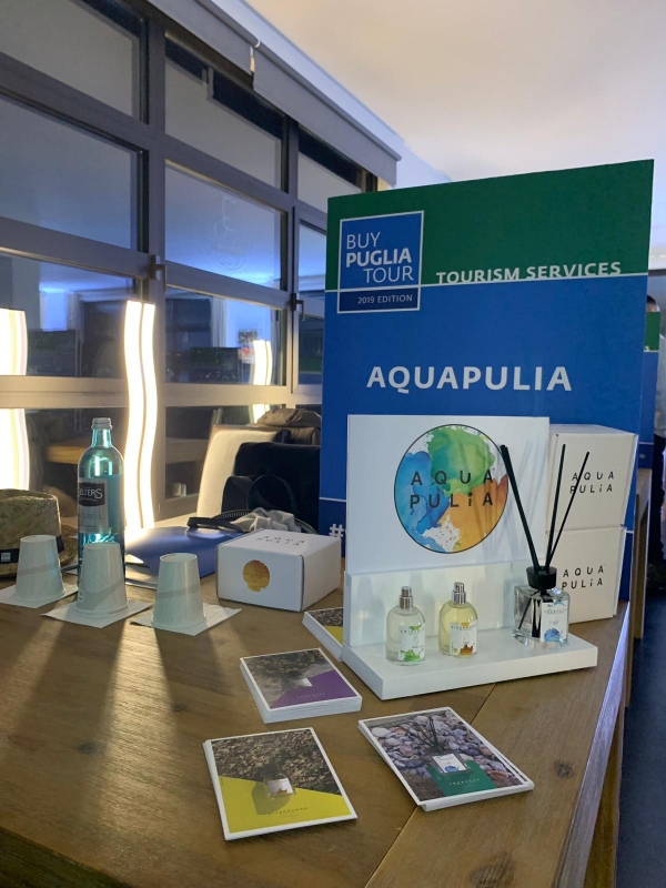 Le fragranze di AQUAPULIA alla tappa di Francoforte del Buy Puglia Tour !