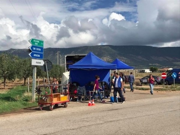 Ciak si gira! alla stazione di S. Marco e Ferrovie del Gargano