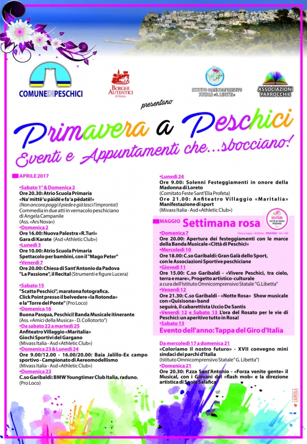Primavera a Peschici: Eventi e Appuntamenti che...sbocciano!