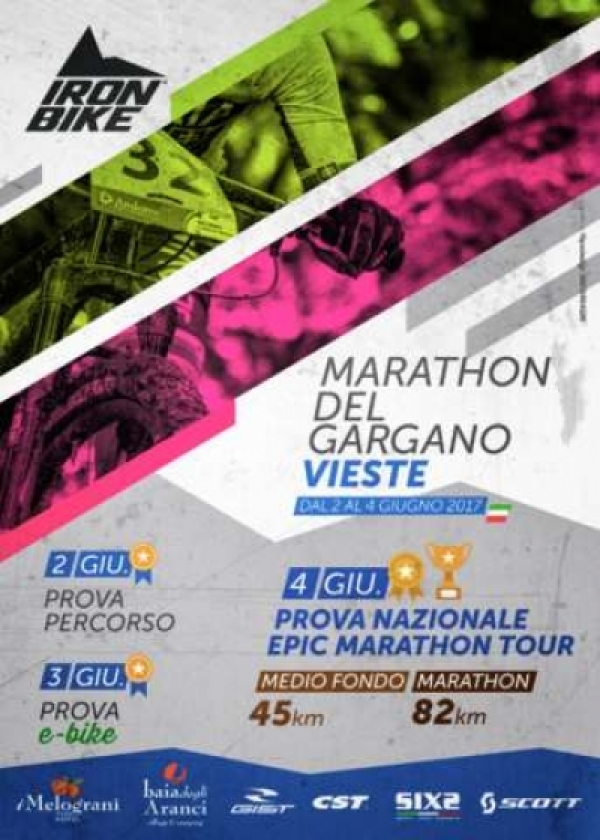 Marathon Mtb del Gargano, appuntamento dal 2 al 4 giugno allombra dello Sperone dItalia.